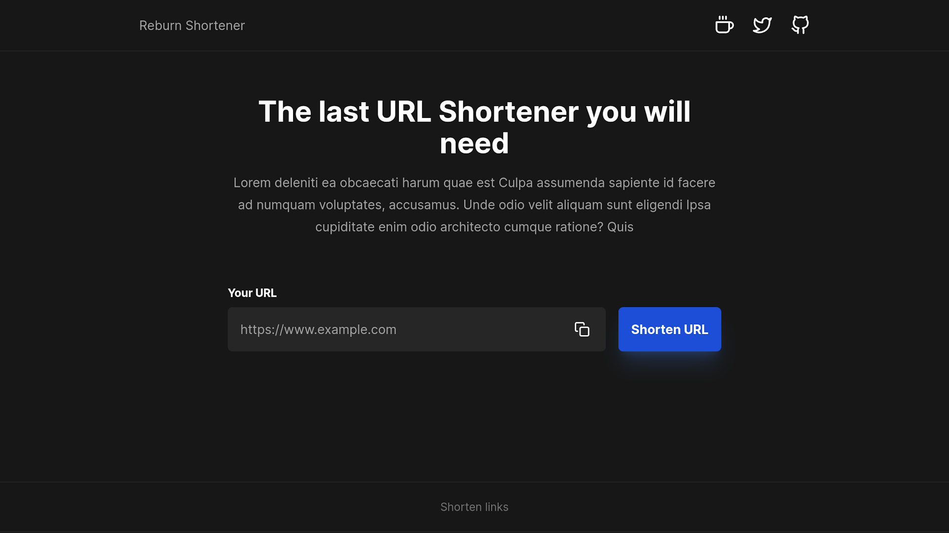 Open-Source URL Shortener